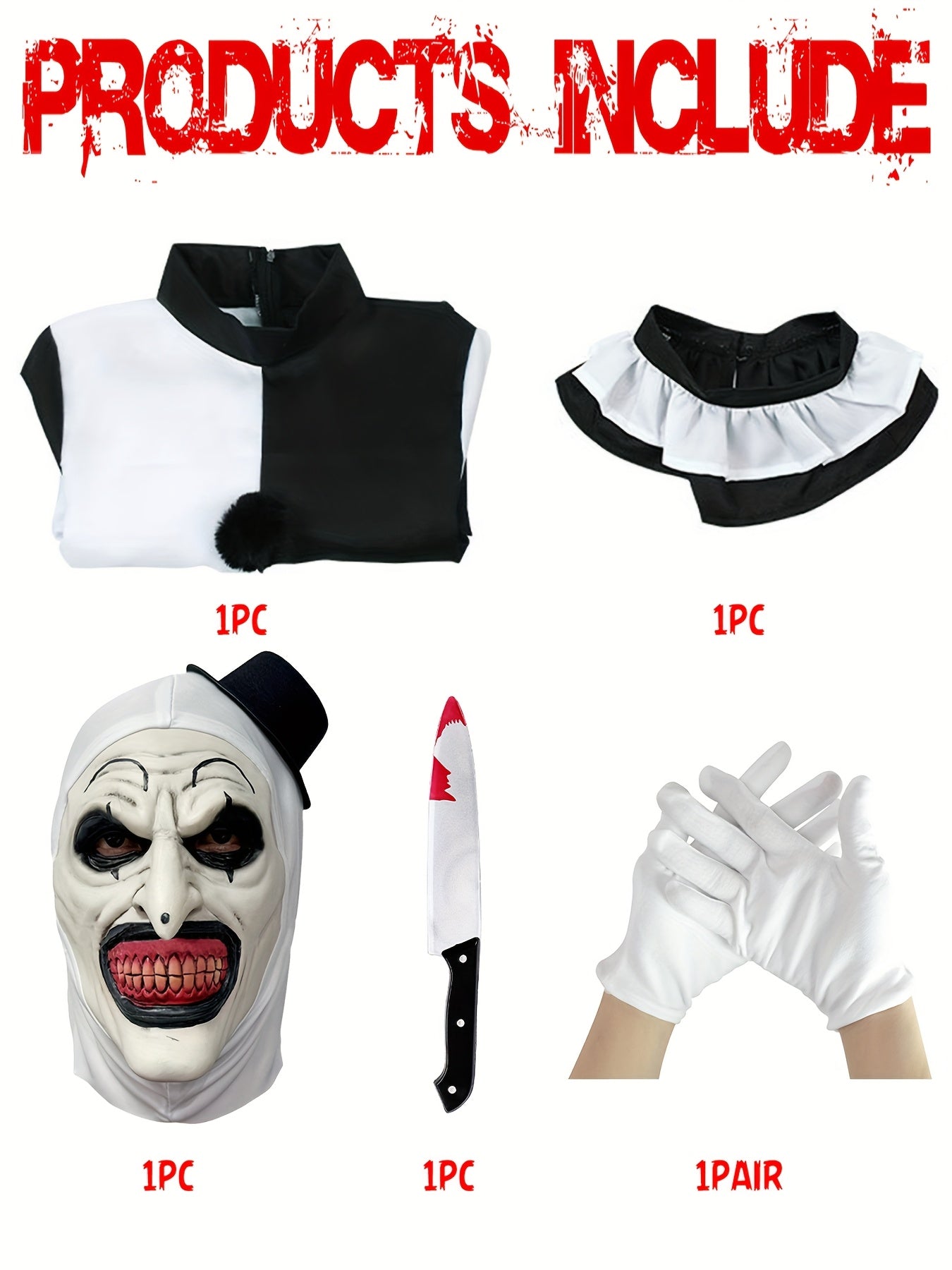 Disfraz de Payaso Asesino