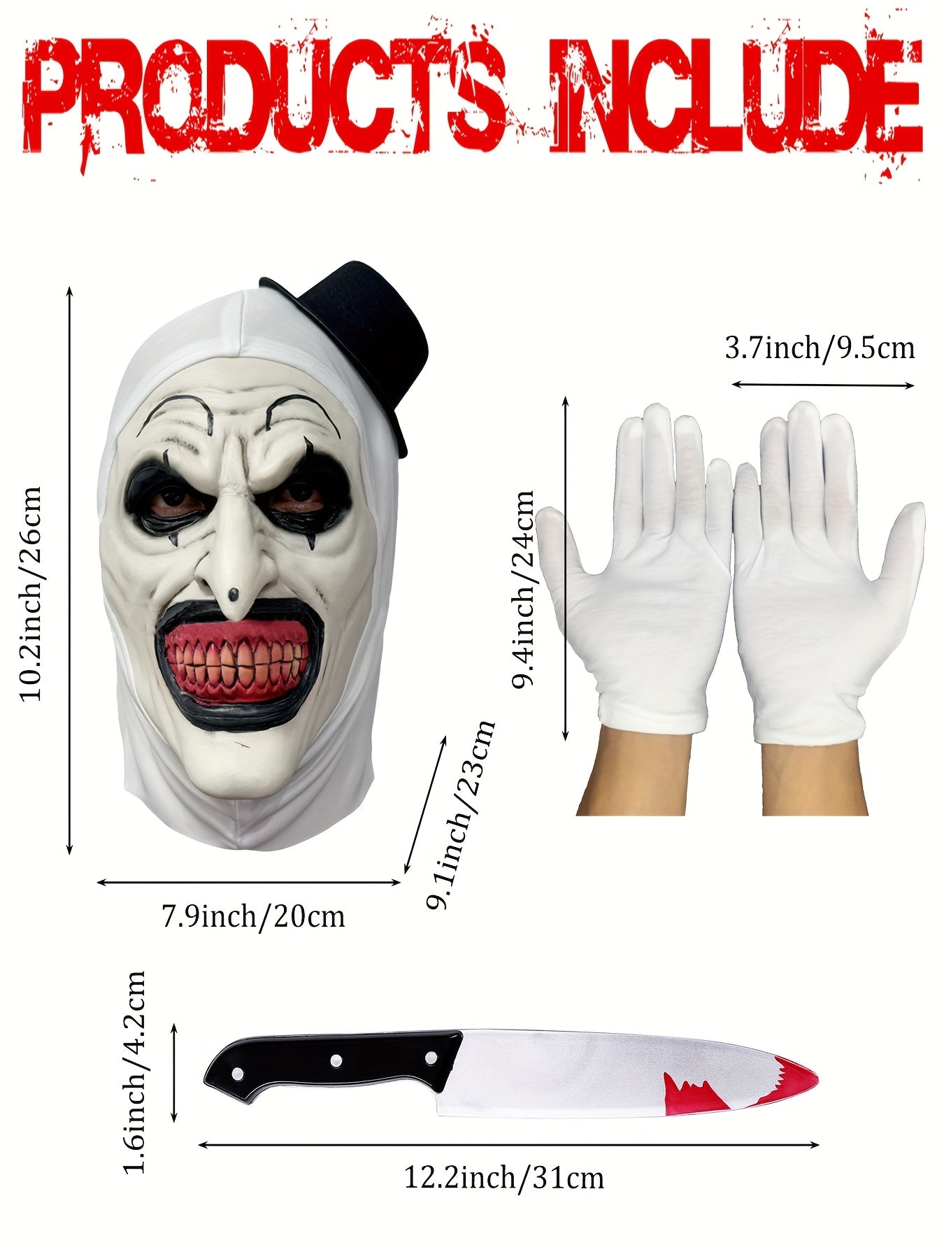 Disfraz de Payaso Asesino