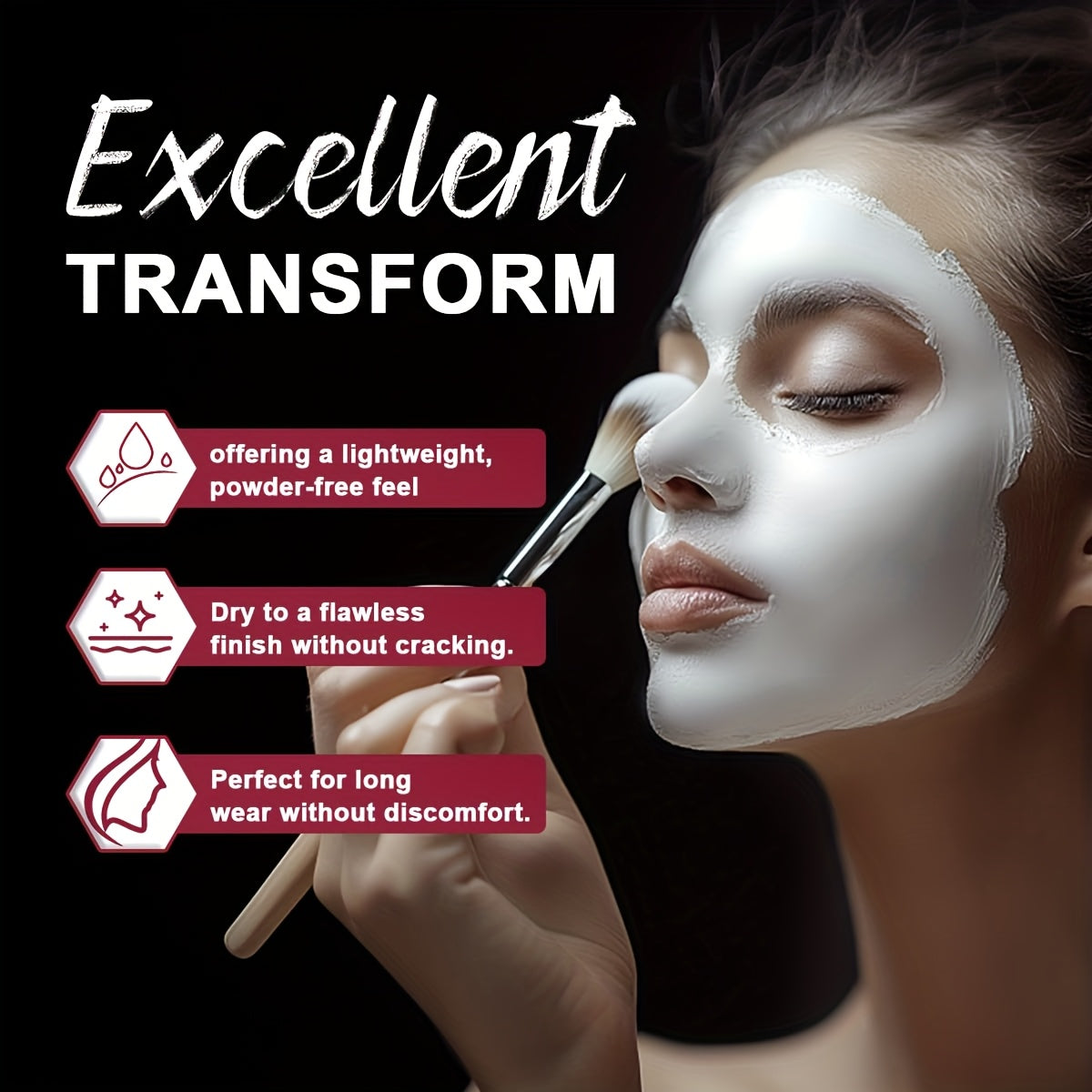 Maquillaje Blanco de Alta Covertura