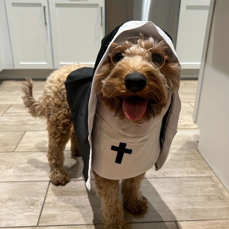 Disfraz de Monja para Mascotas