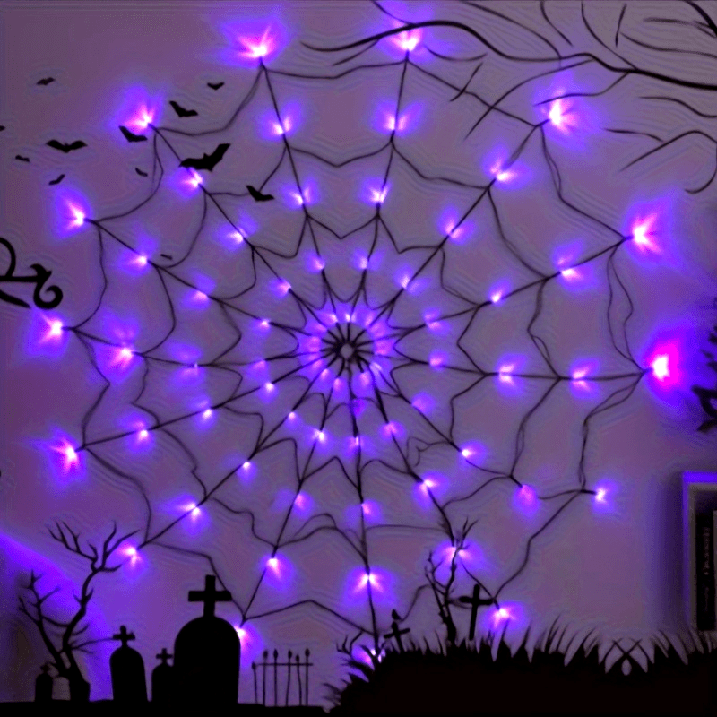 Luces en Forma de Telaraña