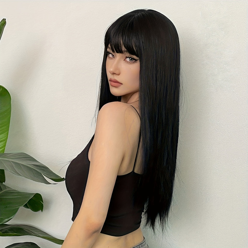 Peluca de Pelo Liso y Largo