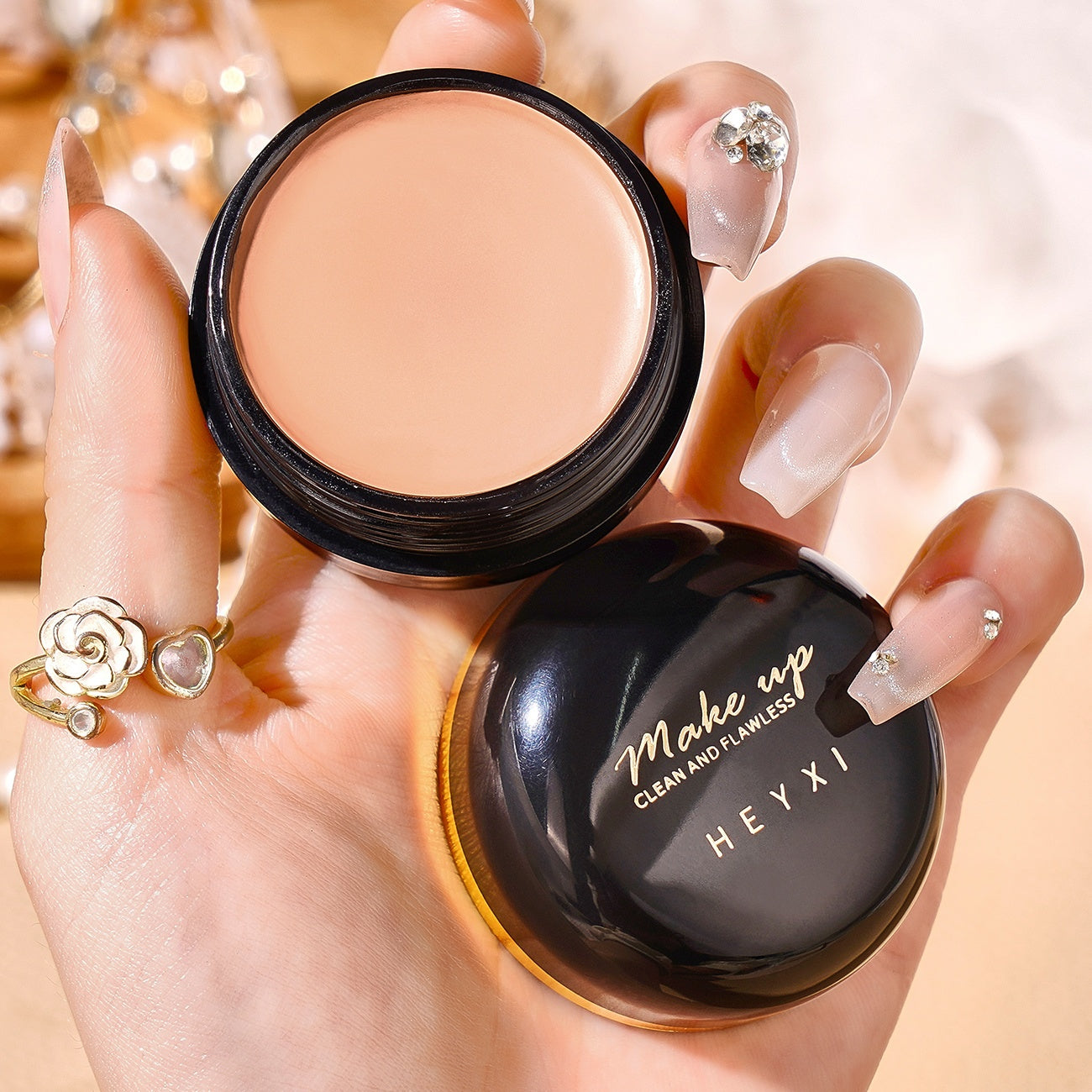 Maquillaje de alta cobertura