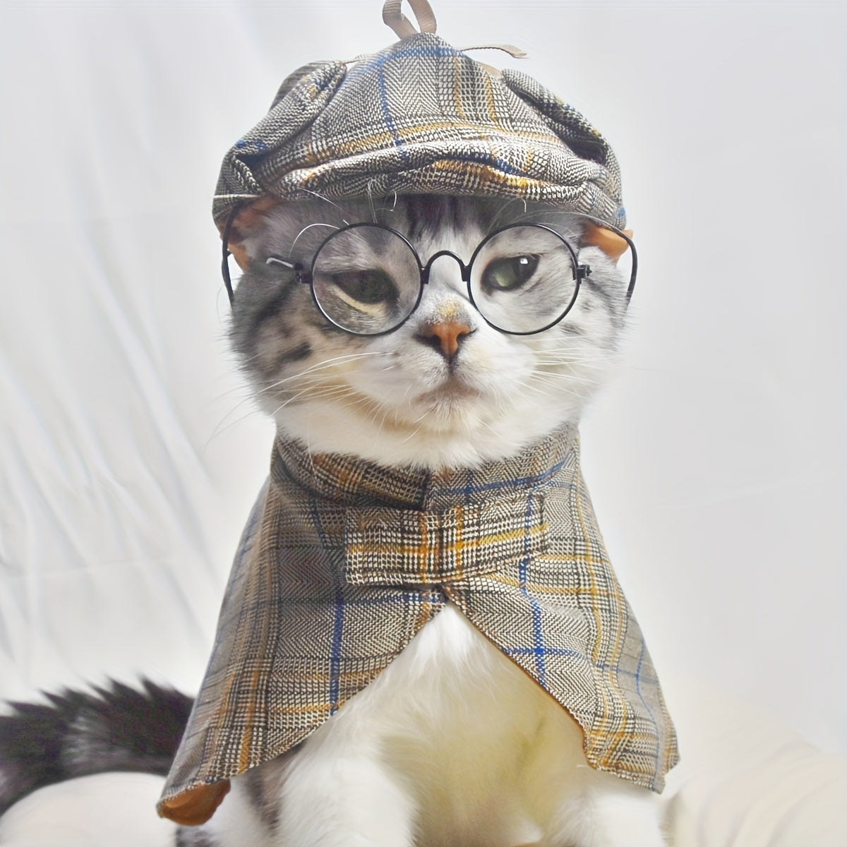 Disfraz de Detective para Gatos