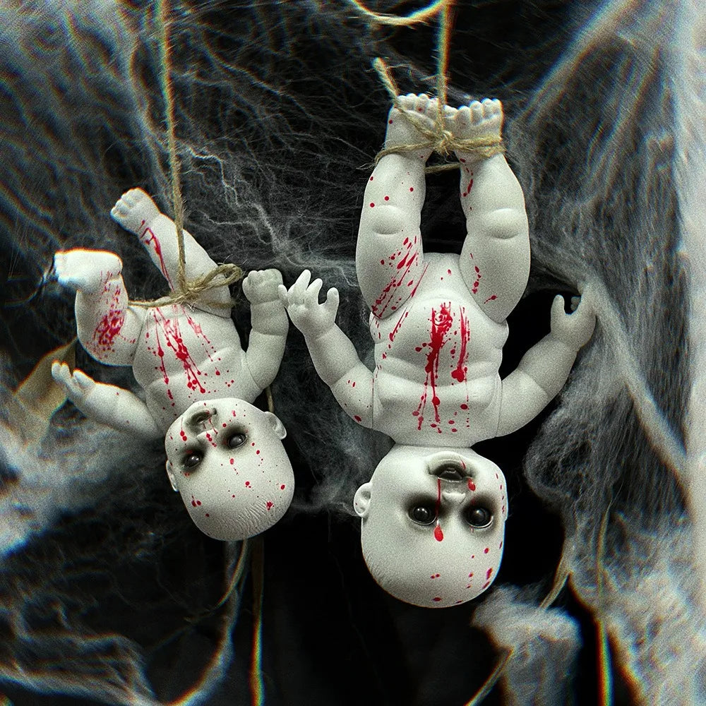 Muñecos Fantasmales Colgando
