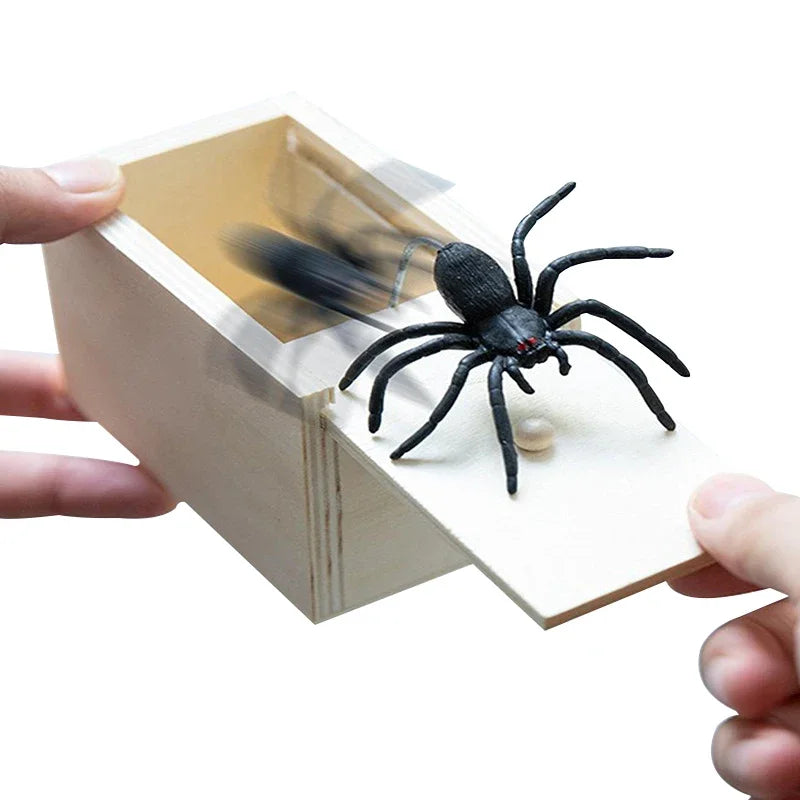 Caja de Sustos con Araña Sorpresa