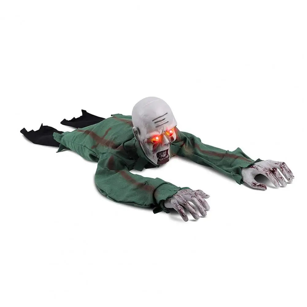 Zombie Arrastrandose con LED y Sonido