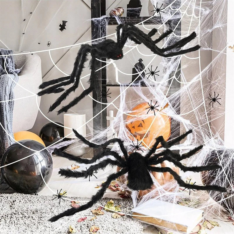 Araña Negra Gigante de 2 Metros