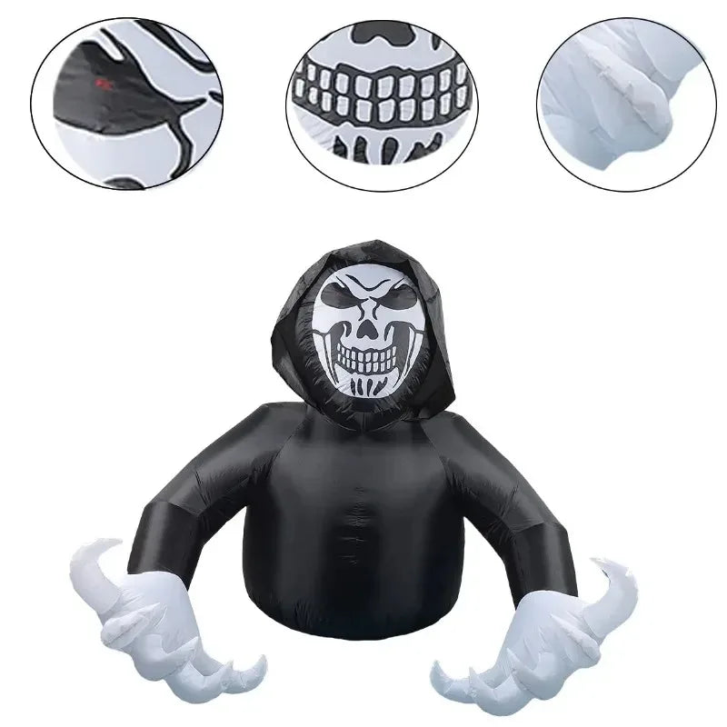 Esqueleto Inflable Gigante de 2 Metros
