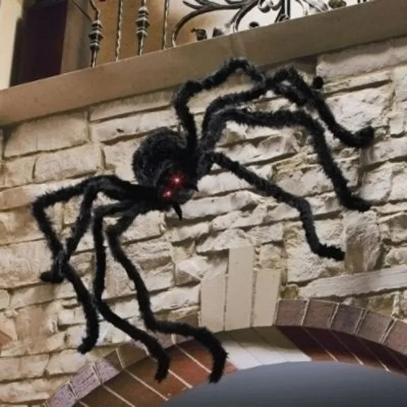 Araña Negra Gigante de 2 Metros