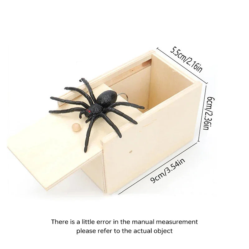 Caja de Sustos con Araña Sorpresa