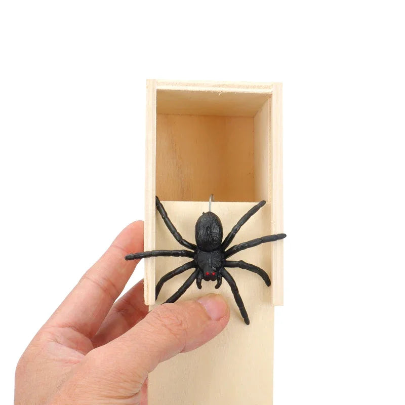Caja de Sustos con Araña Sorpresa