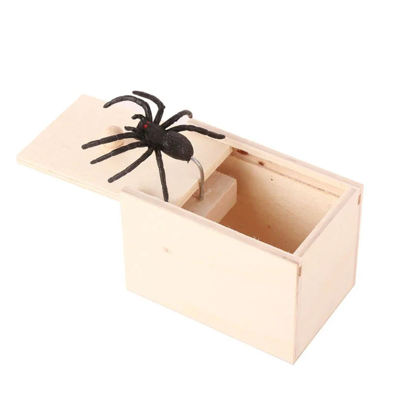 Caja de Sustos con Araña Sorpresa