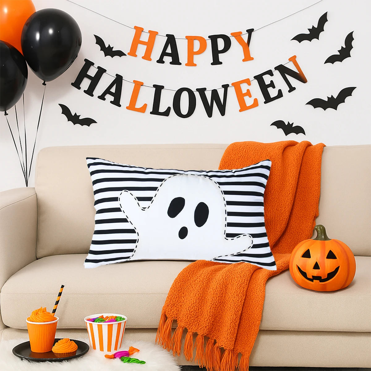 Fundas de Almohada Fantasma Boo!