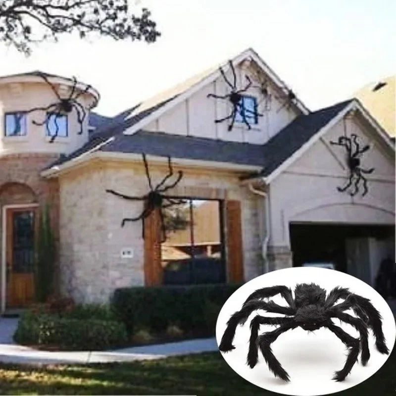 Araña Negra Gigante de 2 Metros