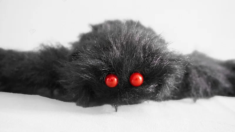 Araña Negra Gigante de 2 Metros