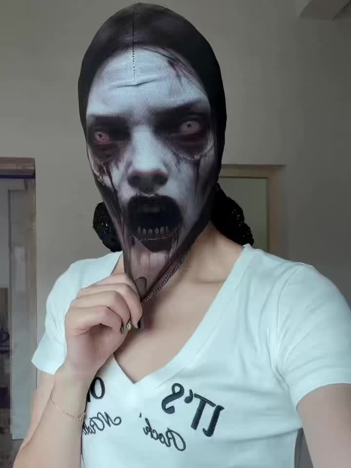 Pasamontañas Zombie 3D
