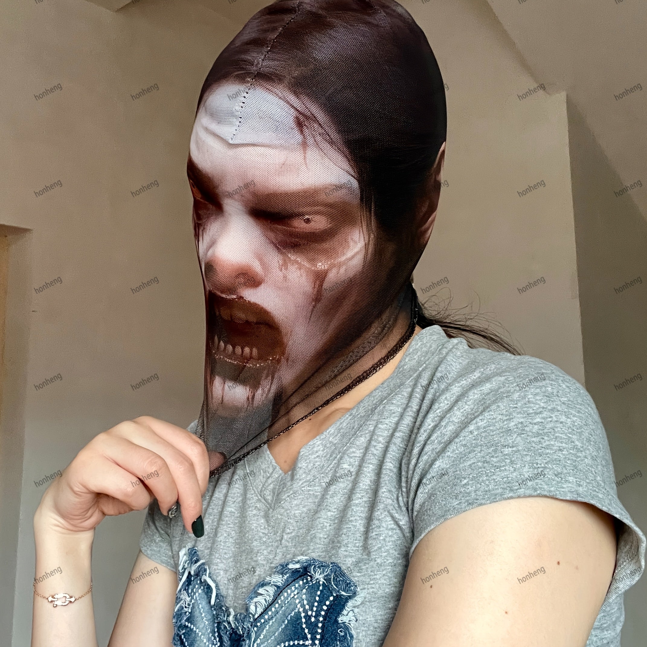 Pasamontañas Zombie 3D