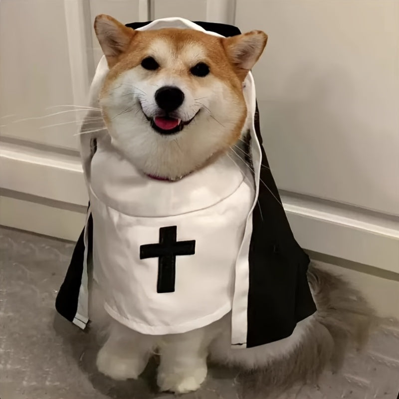 Disfraz de Monja para Mascotas