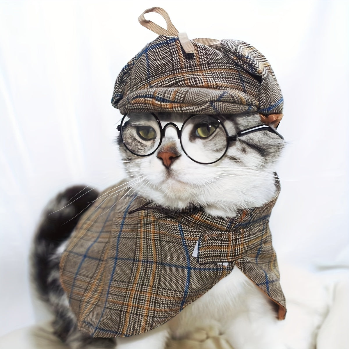 Disfraz de Detective para Gatos
