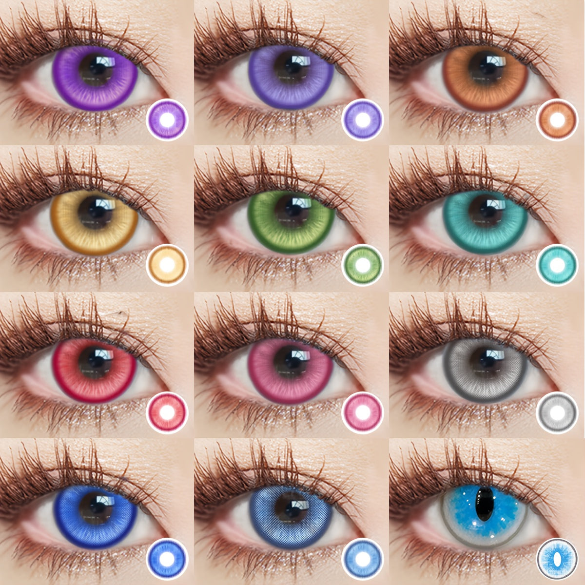 Lentillas Anime