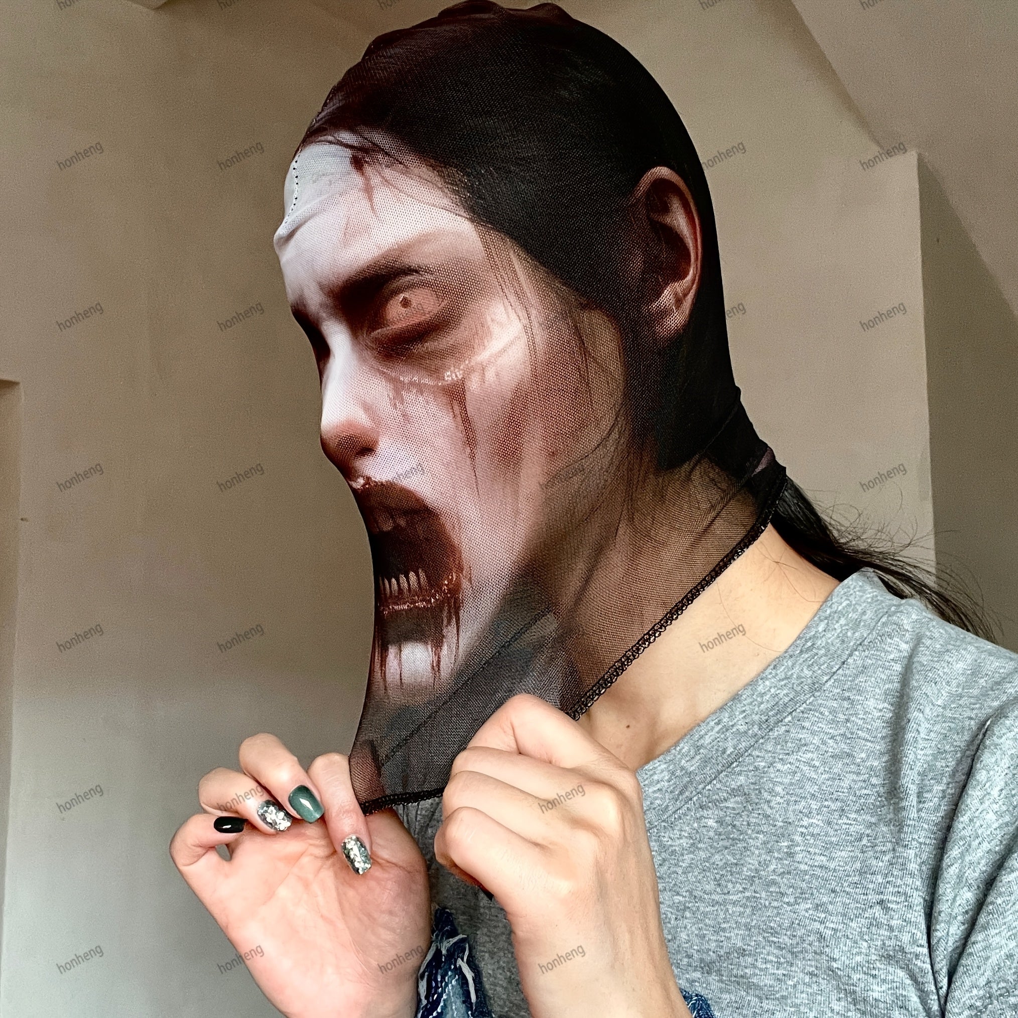 Pasamontañas Zombie 3D