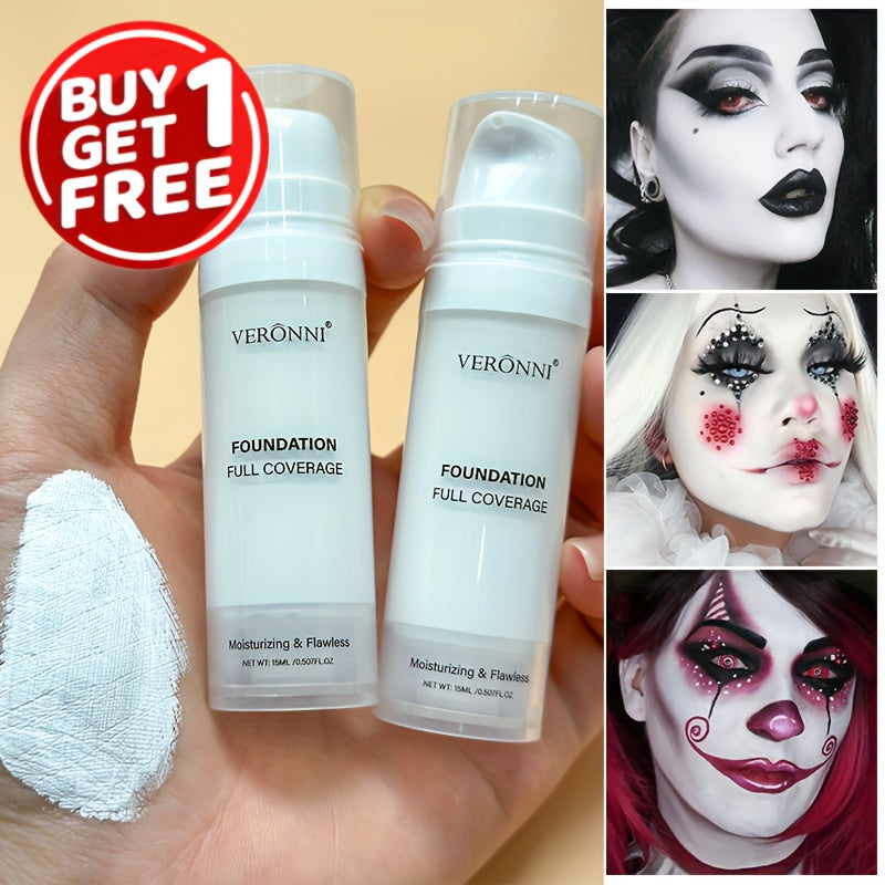 Maquillaje Blanco de Alta Covertura